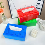 Building Block Tissue Cover|Tissue Box Container