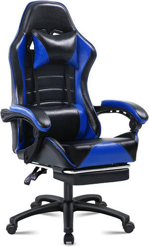 Ergonomic Gaming Chair with Backrest and Seat Recliner