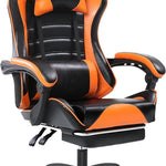 Ergonomic Gaming Chair with Backrest and Seat Recliner