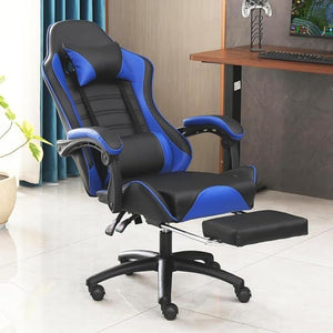 Ergonomic Gaming Chair with Backrest and Seat Recliner