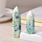 Natural Energy Healing Crystal Wand Stones