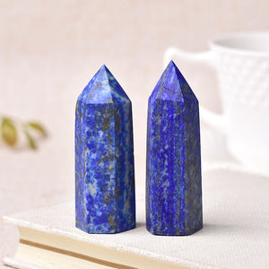 Lazuli Crystal Wand Stone