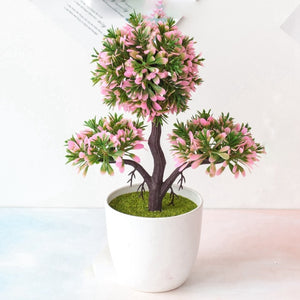 Artificial Bonsai Potted Flowers(20cm)